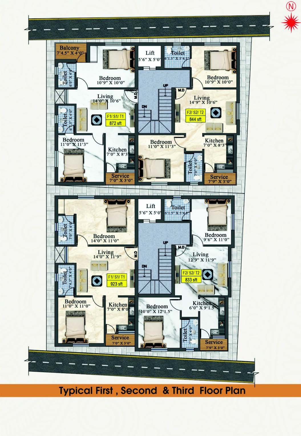 First & Second Floor